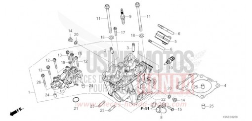CULASSE CRF250RN de 2022